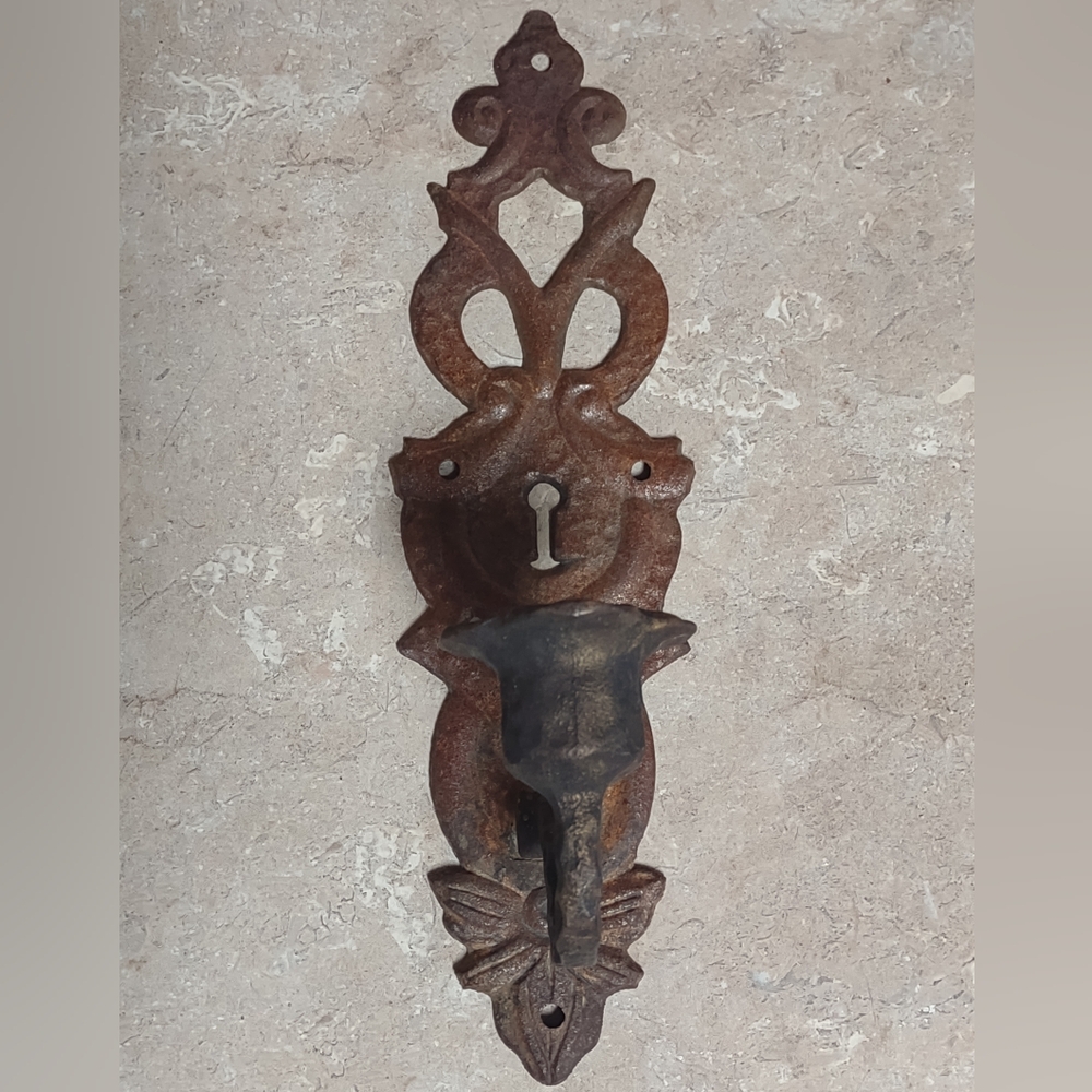 Brass? Wall candle holder